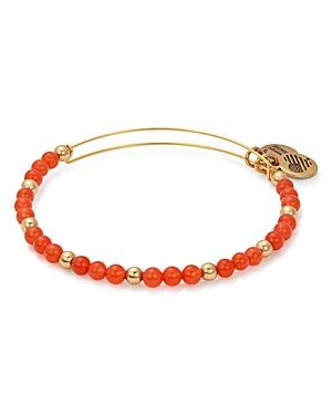 Alex And Ani Color Class Rosy Expandable Wire Bangle