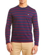 Lacoste Long-sleeve Striped Tee - 100% Exclusive
