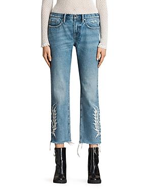 Allsaints Philly Jeans In Indigo Blue
