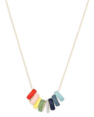 Adina Reyter 14k Yellow And Sterling Silver Bead Party Diamond Carnival Necklace, 16