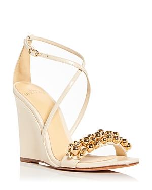 Alexandre Birman Women's Allie Embellished Wedge Sandals