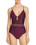 Becca By Rebecca Virtue Siren Shimmer One Piece Swimsuit