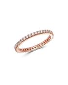 Bloomingdale's Diamond Eternity Stacking Band In 14k Rose Gold, 0.50 Ct. T.w. - 100% Exclusive