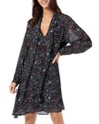 Joie Roma Printed Silk Georgette Dress