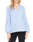 Vince Camuto Peasant Sleeve V-neck Blouse