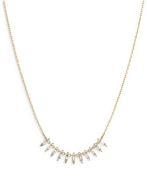 Adina Reyter 14k Yellow Gold Diamond Charm Necklace, 17