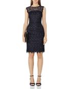 Reiss Kirsty Mixed-lace Dress