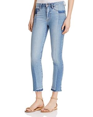 Paige Taylor Contrast-denim Jeans - 100% Bloomingdale's Exclusive