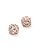 Bloomingdale's Diamond Pave Cushion Stud Earrings In 14k Rose Gold, 0.50 Ct. T.w. - 100% Exclusive