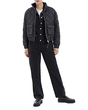 The Kooples Quilted Technical Jacket