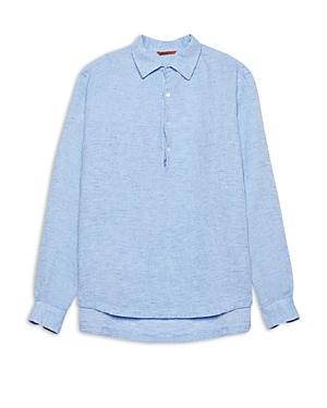 Barena Pavan Regio Relaxed Fit Half Button Shirt