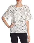 Vince Camuto Bell Sleeve Polka Dot Top - 100% Exclusive