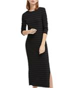 French Connection Rochelle Striped Midi Dress