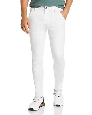 G-star Raw Rackam 3d Skinny Fit Jeans In White