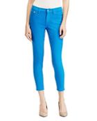 Lauren Ralph Lauren Colored Skinny Crop Stretch Jeans