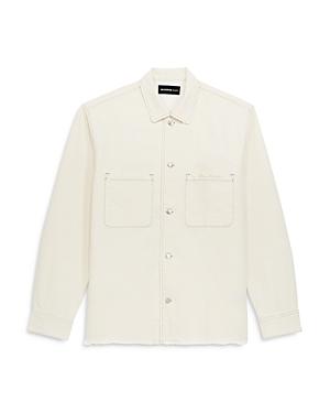 The Kooples Roomy Cotton Denim Shirt