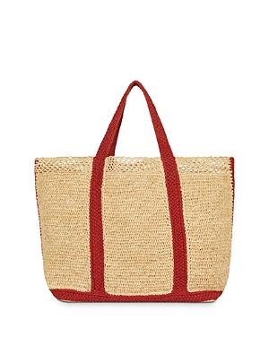 Vanessa Bruno Cabas Large Raffia Tote