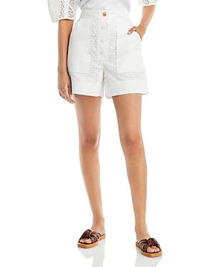 3.1 Phillip Lim Broderie Anglaise Utility Shorts