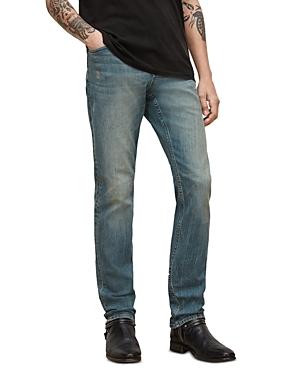 John Varvatos Jv702 Slim Fit Jeans In Old Blue
