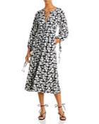 Rebecca Taylor Alicia Printed Midi Dress