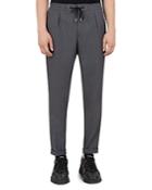 The Kooples Futuro Relaxed Fit Drawstring Trousers