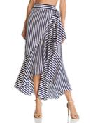 Paper London Lagos Ruffled Wrap Skirt