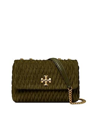 Tory Burch Kira Small Suede Convertible Shoulder Bag