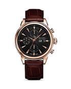 Bulova Accuswiss Gemini Rose Gold Ion-plated Stainless Steel Watch, 42mm