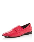 Kate Spade New York Women's Genevieve Almond Toe Patent Leather Loafers