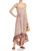 Aqua El Rey Printed Tie Strap Dress - 100% Exclusive