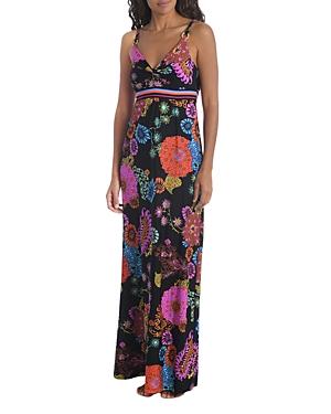 Trina Turk Electric Reef Maxi Dress Swim Cover-up