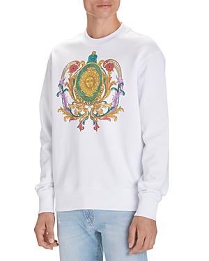 Versace Jeans Couture Garland Sun Baroque Graphic Sweatshirt