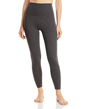 Beyond Yoga Heather Rib High Waisted Midi Legging