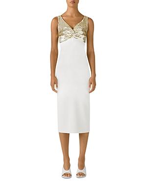 St. John V Neck Dress