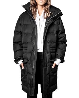 Zadig & Voltaire Kadou Nylon Puffer Coat