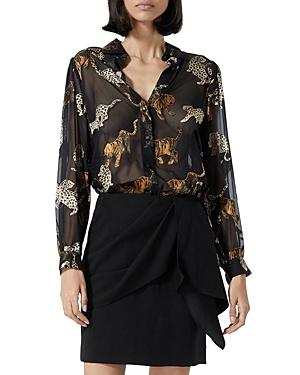 The Kooples Leopard Print Shirt