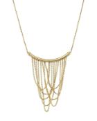 14k Yellow Gold Draped Chain Pendant Necklace, 16 - 100% Exclusive