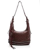 Ash Iggy Quilted Chain Hobo