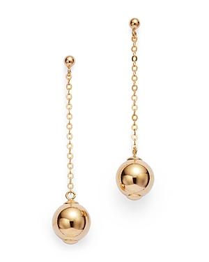 Bloomingdale's Ball Drop Earrings In 14k Yellow Gold - 100% Exclusive