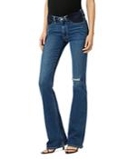 Hudson Nico Mid Rise Maternity Bootcut Jeans In Spades