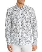 Michael Kors Liberty Harmony Floral-print Button-down Cotton Shirt