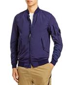 C.p. Company Garment Dyed Lens Bomber Jacket