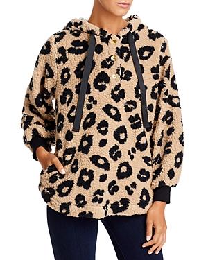 Alison Andrews Printed Sherpa Hoodie