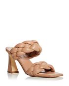 Marc Fisher Ltd. Women's Hammy Braided High Heel Slide Sandals