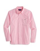 Vineyard Vines Gingham Check Classic Fit Button Down Shirt