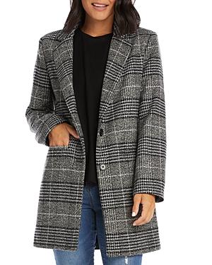 Karen Kane Plaid Coat