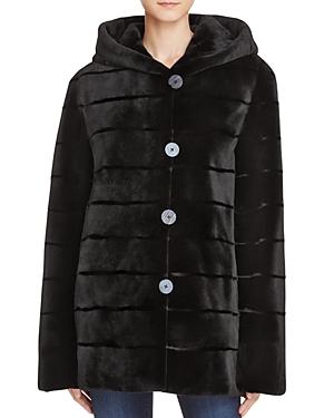 Maximilian Furs Reversible Sheared Saga Mink Coat - Bloomingdale's Exclusive