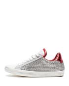 Zadig & Voltaire Women's Zadig Sides Studs Lace Up Leather Sneakers