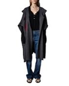 Zadig & Voltaire Inna Cashmere Hooded Cardigan