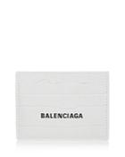 Balenciaga Croc Embossed Leather Card Case